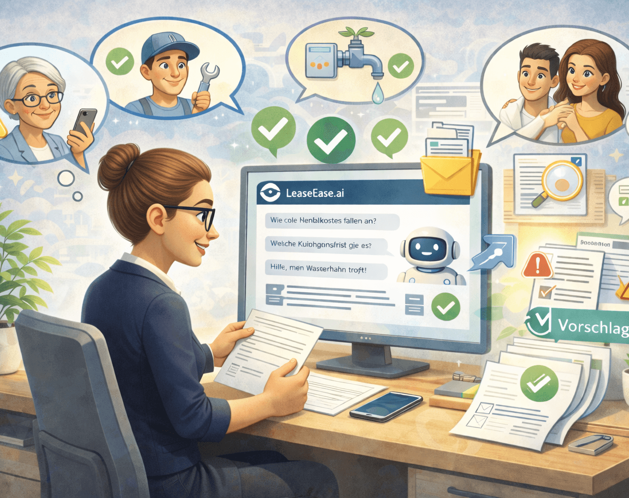 Mieterkommunikation Herausforderung